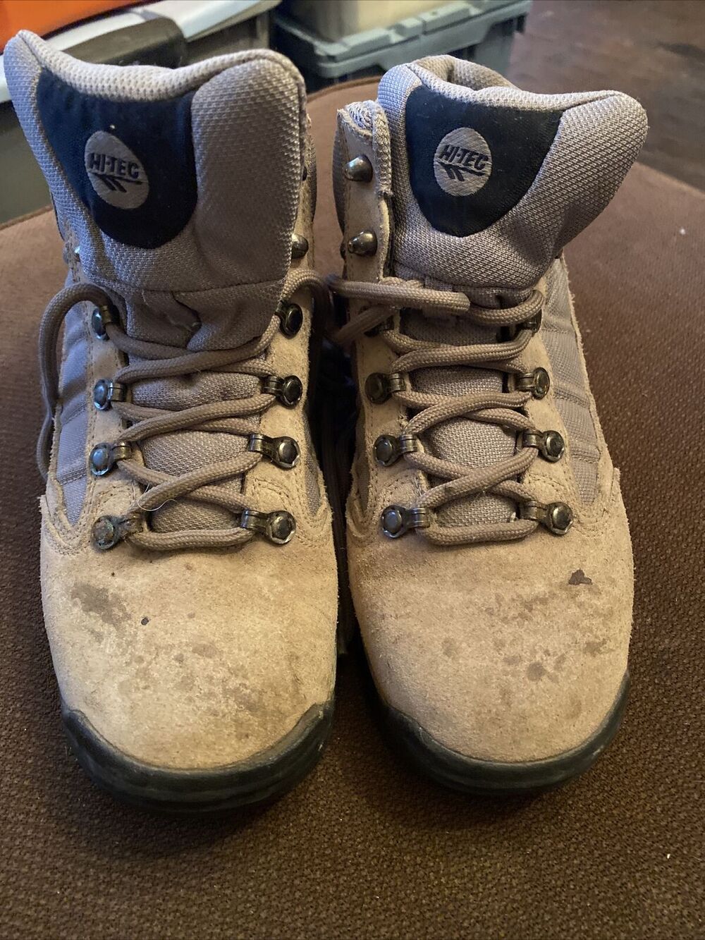 Hi-Tec Chimera Lite Hiking Boots Women's Size 10 Brown Cream 6544/D031/05 Great